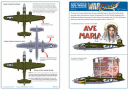 Kits World 132011 Aircraft Decals 1:32 North-American B-25J Mitchell - Corsica 3