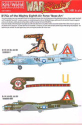 Kits World 148016 Aircraft Decals 1:48 Boeing B-17G Flying Fortress 359th BS 303
