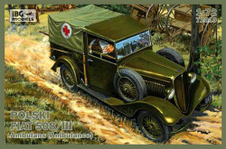 IBG Models 72010 Polski Fiat 508/III 1:72 Military Vehicle Model Kit