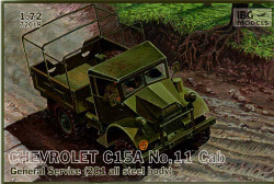IBG Models 72018 Chevrolet C15A No.11 Cab 1:72 Military Vehicle Model Kit