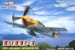 Hobby Boss 80253 Messerschmitt Bf-109E-3 'Easy Build' 1:72 Aircraft Model Kit