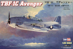 Hobby Boss 80314 Grumman TBF-1C Avenger 1:48 Aircraft Model Kit