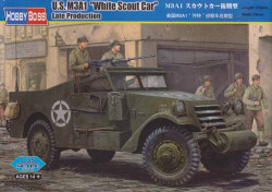 Hobby Boss 82452 M3A1 White Scout Car Late Version 1:35 Military Vehicle Kit