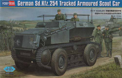 Hobby Boss 82491 German Sd.Kfz.254 Tracked Armoured Car 1:35 Military Vehicle Kit