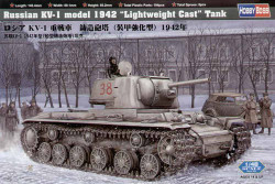 Hobby Boss 84814 Soviet KV-1 Lightweight 1:48 Military Vehicle Kit