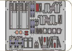Eduard 49495 Etched Aircraft Detailling Set 1:48 Martin B-57B seatbelts