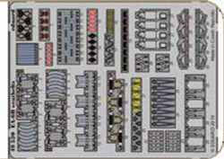 Eduard 49520 Etched Aircraft Detailling Set 1:48 Grumman EA-6B Prowler seatbelts