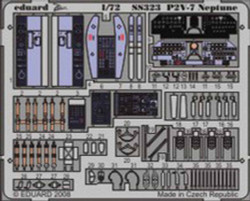 Eduard SS323 Etched Aircraft Detailling Set 1:72 Lockheed P2V-7 Neptune Pre-pain