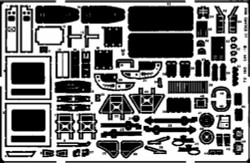 Eduard 72195 Etched Aircraft Detailling Set 1:72 Bell UH-1B