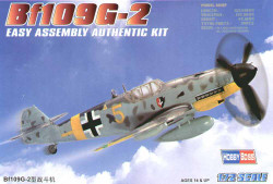 Hobby Boss 80223 Messerschmitt Bf-109G-2 'Easy Build' 1:72 Aircraft Model Kit
