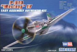 Hobby Boss 80230 North-American P-51D Mustang IV 'Easy Build' 1:72 Aircraft Model Kit