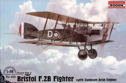 Roden 429 Bristol F.2B Fighter with Sunbeam Arab engine 1:48 Aircraft Model Kit