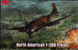 Roden 450 North-American T-28D Trojan 1:48 Aircraft Model Kit