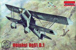 Roden 452 Heinkel He-51B-1 1:48 Aircraft Model Kit