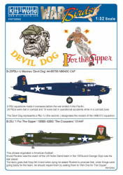 Kits World 132042 Aircraft Decals 1:32 North-American B-25J 43-28012 '1 For the