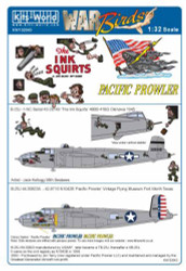 Kits World 132043 Aircraft Decals 1:32 North-American B-25J 43-28149 The Ink Squ
