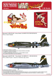 Kits World 148072 Aircraft Decals 1:48 Martin B-26 Marauder 'Slow Starter' 42-96