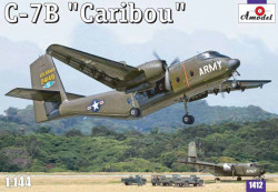 A-Model 14412 de-Havilland-Canada C-7B CARIBOU 1:144 Aircraft Model Kit