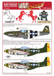Kits World 148090 Aircraft Decals 1:48 North-American P-51B-1-NA (NA102) 43-1237