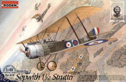 Roden 402 Sopwith 1¬Ω Strutter two seat fighter 1:48 Aircraft Model Kit