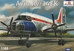 A-Model 14463 Avia Av-14FK 1:144 Aircraft Model Kit