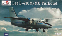 A-Model 14467 Let L-410M/L-410MU TURBOLET 1:144 Aircraft Model Kit