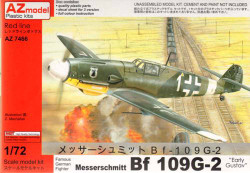 AZ Model 74066 Messerschmitt Bf-109G-2 'Early Gustav' 1:72 Plastic Model Kit