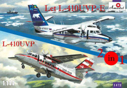 A-Model 14472 Let L-410UVP & L-410UVP-E 1:144 Aircraft Model Kit