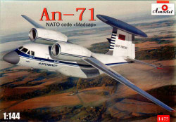 A-Model 14475 Antonov An-71 1:144 Aircraft Model Kit