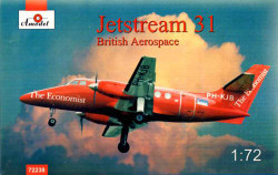 A-Model 72238 BAe Jetstream 31 PH-KJB The Economist 1:72 Aircraft Model Kit