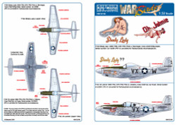 Kits World 132108 Aircraft Decals 1:32 North-American F-6D Mustang - F-6D Shady