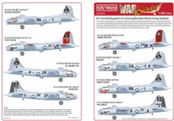 Kits World 148026 Aircraft Decals 1:48 Boeing B-17G Flying Fortress General Mark