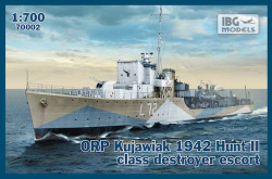 IBG Models 70002 ORP Kujawiak 1942 1:700 Ship Model Kit