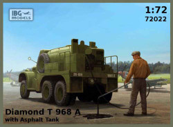 IBG Models 72022 Diamond T 968A 1:72 Military Vehicle Model Kit