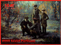 ICM 35631 WWII Soviet Partisans (4 figures) 1:35 Figure Model Kit