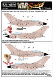 Kits World 172079 Aircraft Decals 1:72 Desert Storm Panavia Tornado GR.4