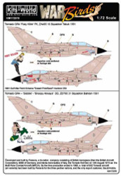 Kits World 172078 Aircraft Decals 1:72 Desert Storm Panavia Tornado GR.1B ''Foxy