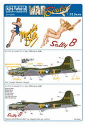 Kits World 132061 Aircraft Decals 1:32 Boeing B-17F/B-17G Flying Fortress 41-244