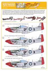 Kits World 144020 Aircraft Decals 1:144 North-American P-51D Mustang - 'Sweet Ar