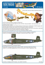 Kits World 132058 Aircraft Decals 1:32 Hannover Street Mitchells' North-American