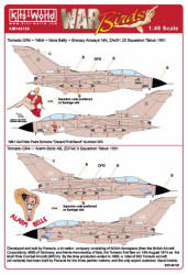 Kits World 148126 Aircraft Decals 1:48 Desert Storm Panavia Tornado GR.4 ñ 'Nikk