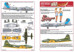 Kits World 148135 Aircraft Decals 1:48 Boeing B-17G 44-83514 'Sentimental Journe