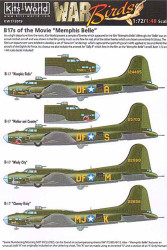 Kits World 172019 Aircraft Decals 1:72 This Kitsworld decal sheet covers some of