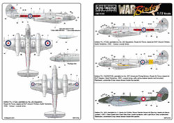Kits World 172102 Aircraft Decals 1:72 Gloster Meteor F.4, VT328, operated by No