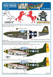 Kits World 132039 Aircraft Decals 1:32 North-American P-51B-1-NA (NA102) 43-1237