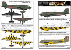 Kits World 172127 Aircraft Decals 1:72 Douglas Dakota C-47 - DC-3 Douglas C-47 D