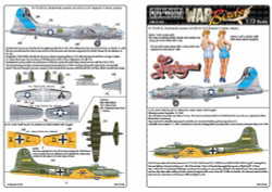 Kits World 172130 Aircraft Decals 1:72 Boeing B-17G 44-83514 'Sentimental Journe