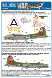 Kits World 132080 Aircraft Decals 1:32 Boeing B-17G Flying Fortress 42-31678 'Li