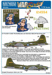 Kits World 132092 Aircraft Decals 1:32 Boeing B-17F-25-BO Flying Fortress 41-245