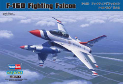 Hobby Boss 80275 Lockheed-Martin F-16D Fighting Falcon 1:72 Aircraft Model Kit